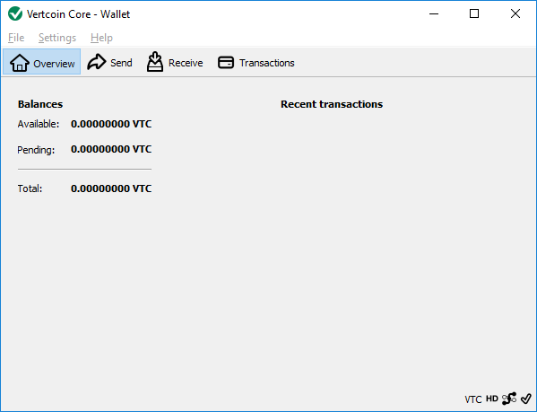 Vertcoin Core